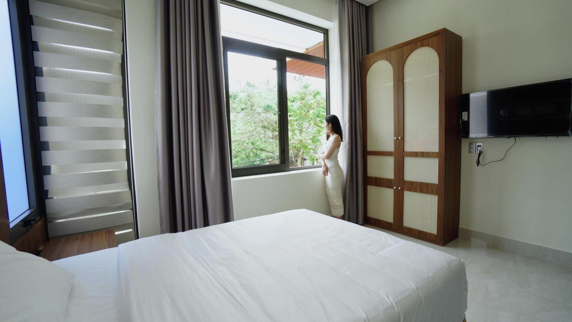 Lena Homestay & Villa ドンホイ エクステリア 写真